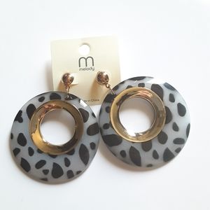 Melody Big Circle Earrings
